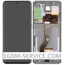 Incell  Дисплей с черна рамка за Samsung Galaxy S20 Plus 4G/5G / G985, G986, SM-G985, SM-G986
